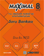 8. SINIF MAXIMAL T.C. İNKILAP TARİHİ VE ATATÜRKÇÜLÜK SORU BANKASI